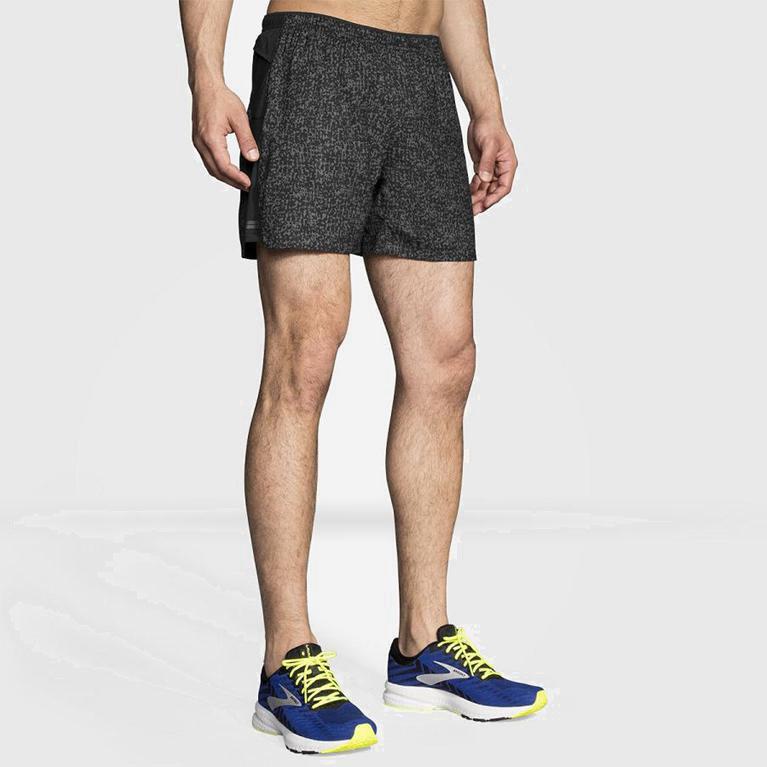 Brooks Sherpa 5 Calcoes De Corrida Homem Cinzentas (05149NFDP)